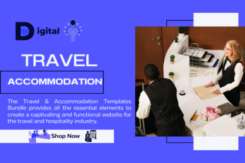 Travel & Accommodation Templates Bundle – 50+ Designs with Free Elementor Pro